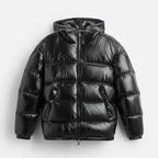 Men’s Hooded Short Puffer Jacket Warm Coat