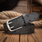 Men's Distressed Leather Belt – Dakota