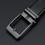Men's Cowhide Leather Belt | Durable Buckle
