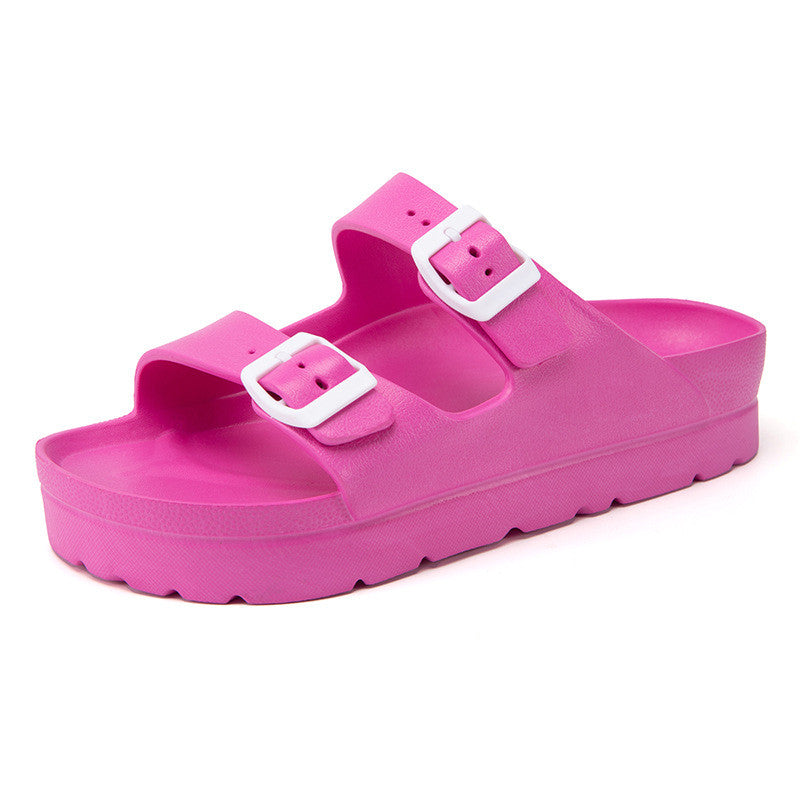 Women’s Indoor-Outdoor Platform Sandals Beach Shoes