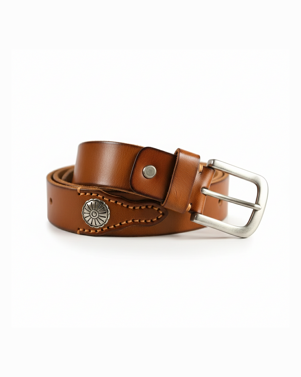 Men's Cowhide Leather Belt | Heritage Style