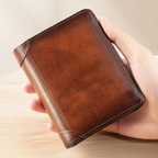 Men's Vintage Genuine Leather Wallet