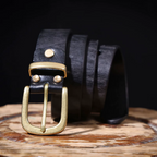 Men's Full-Grain Leather Belt – Harlan