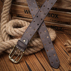 Men's Distressed Leather Belt – Dakota
