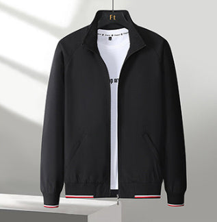 Men’s Casual Business Baseball Jacket Shirt