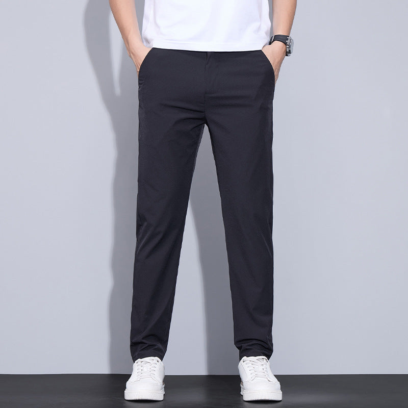 Men’s Ice Silk Casual Lightweight Pants