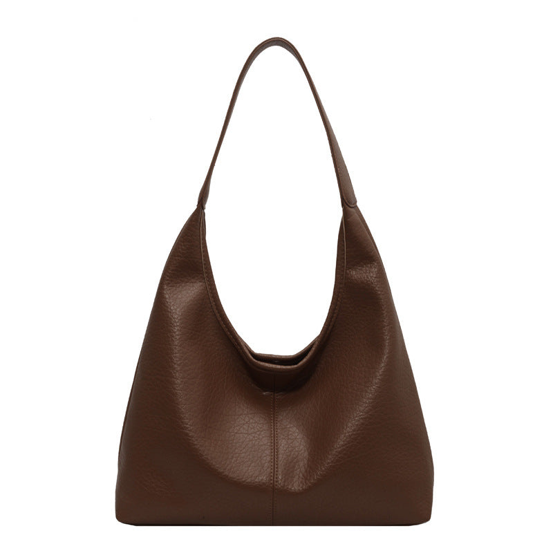 Women’s Large PU Leather Handbag & Wallet Set