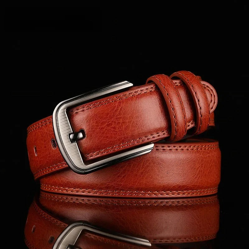 Men's  Cowhide Leather Belt | Heritage Style