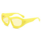 Unisex Outdoor Riding Concave Shape Sun Glasses