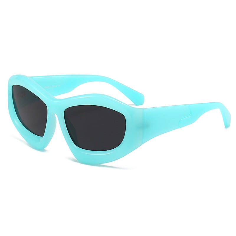 Unisex Outdoor Riding Concave Shape Sun Glasses