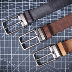 Men's Full-Grain Leather Belt – Buckhorn