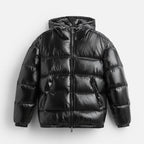 Men’s Hooded Short Puffer Jacket Warm Coat