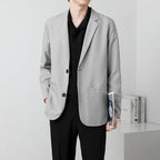 Men’s Two-Button Slim Fit Business Suit