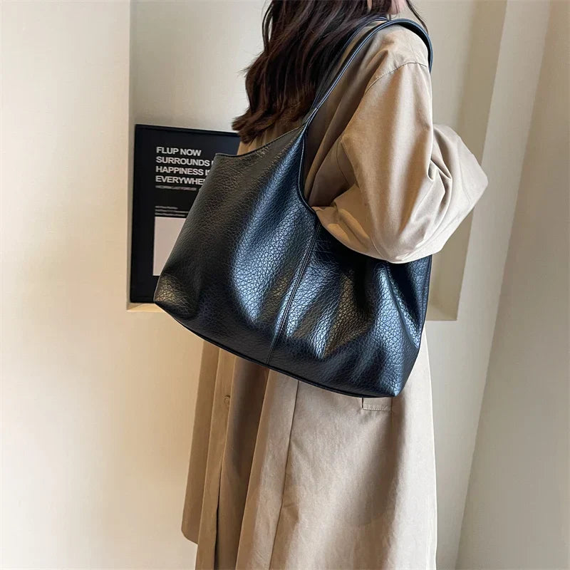 Aspen Hobo Tote Bag – Casual Slouchy Leather Handbag