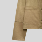 Women's Autumn Suede Jacket | Soft Cozy Casual Coat