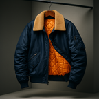 Men's Aviator Jacket | Waterproof Fur Collar Coat