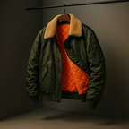 Men's Aviator Jacket | Waterproof Fur Collar Coat