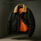 Men's Aviator Jacket | Waterproof Fur Collar Coat