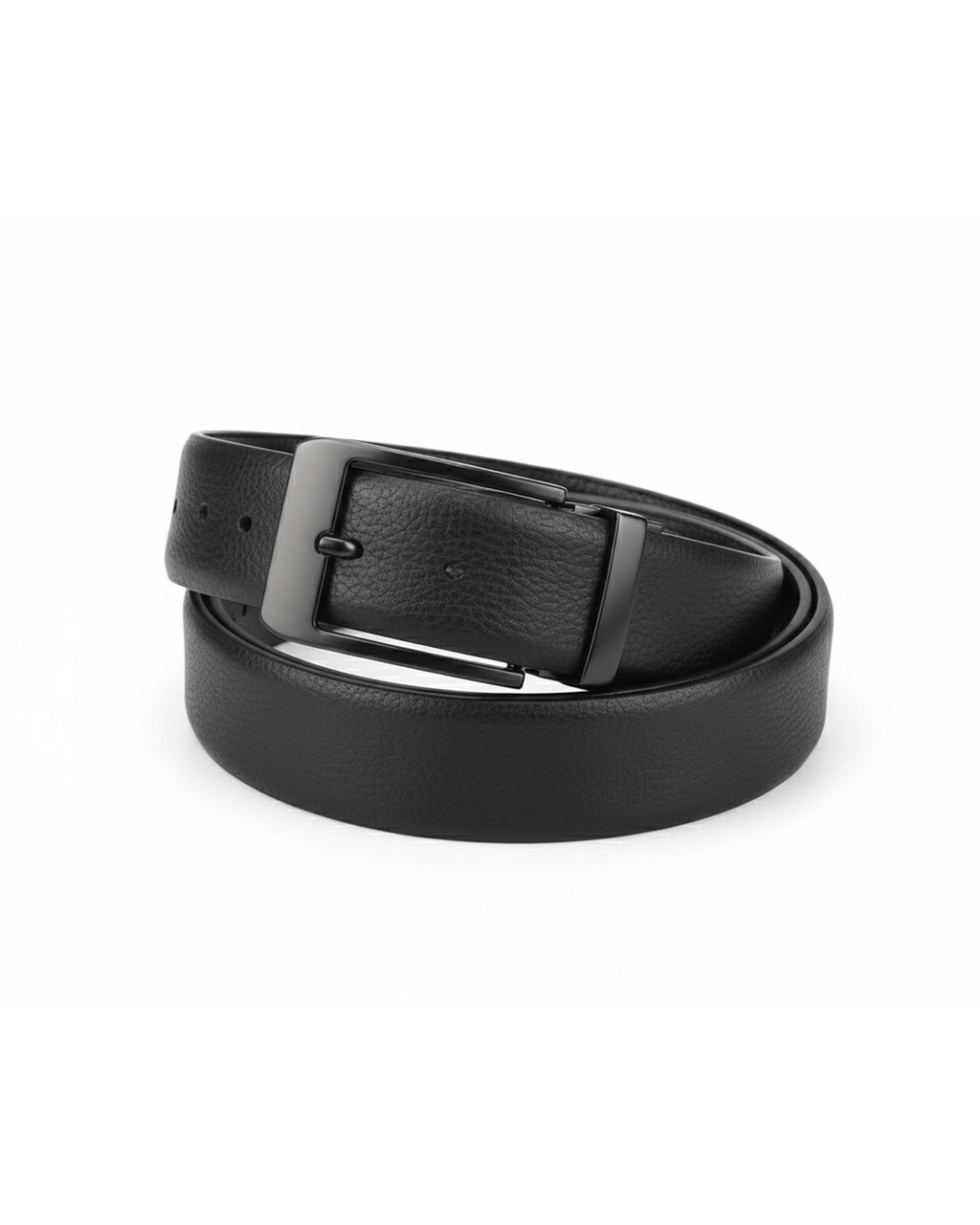 Men's Cowhide Leather Belt | Durable Buckle