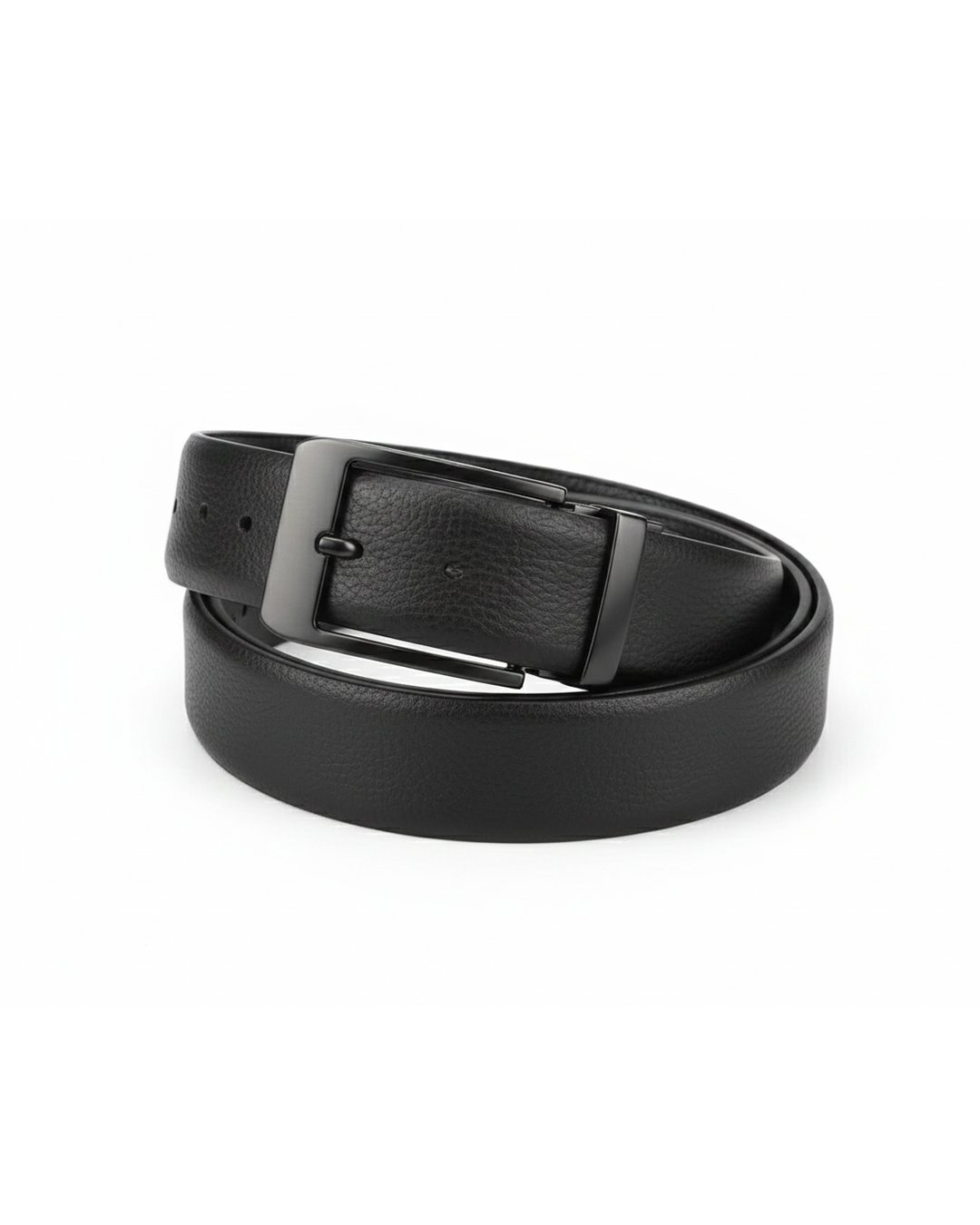 Men's Cowhide Leather Belt | Durable Buckle