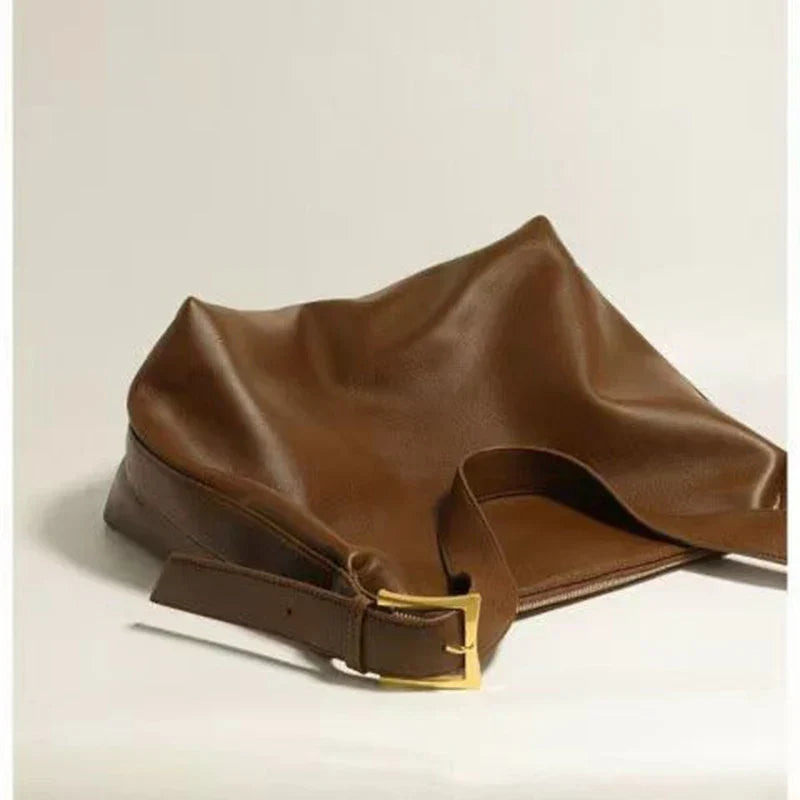 Women's Vintage Boston Bag – Pillow Design Chic Handbag