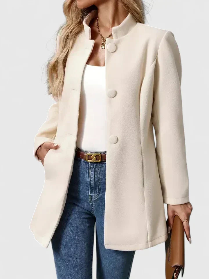Women's Carmelyssa Jacket | Elegant Button Coat