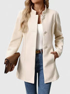 Women's Carmelyssa Jacket | Elegant Button Coat