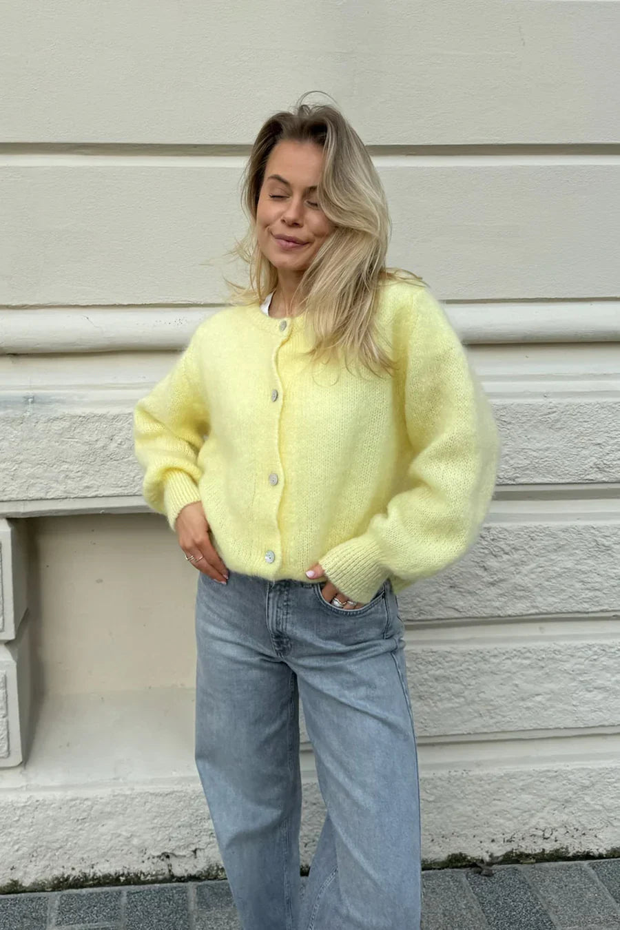 Women's Briella Casual Knitted Cardigan | Cozy Open-Front Layer