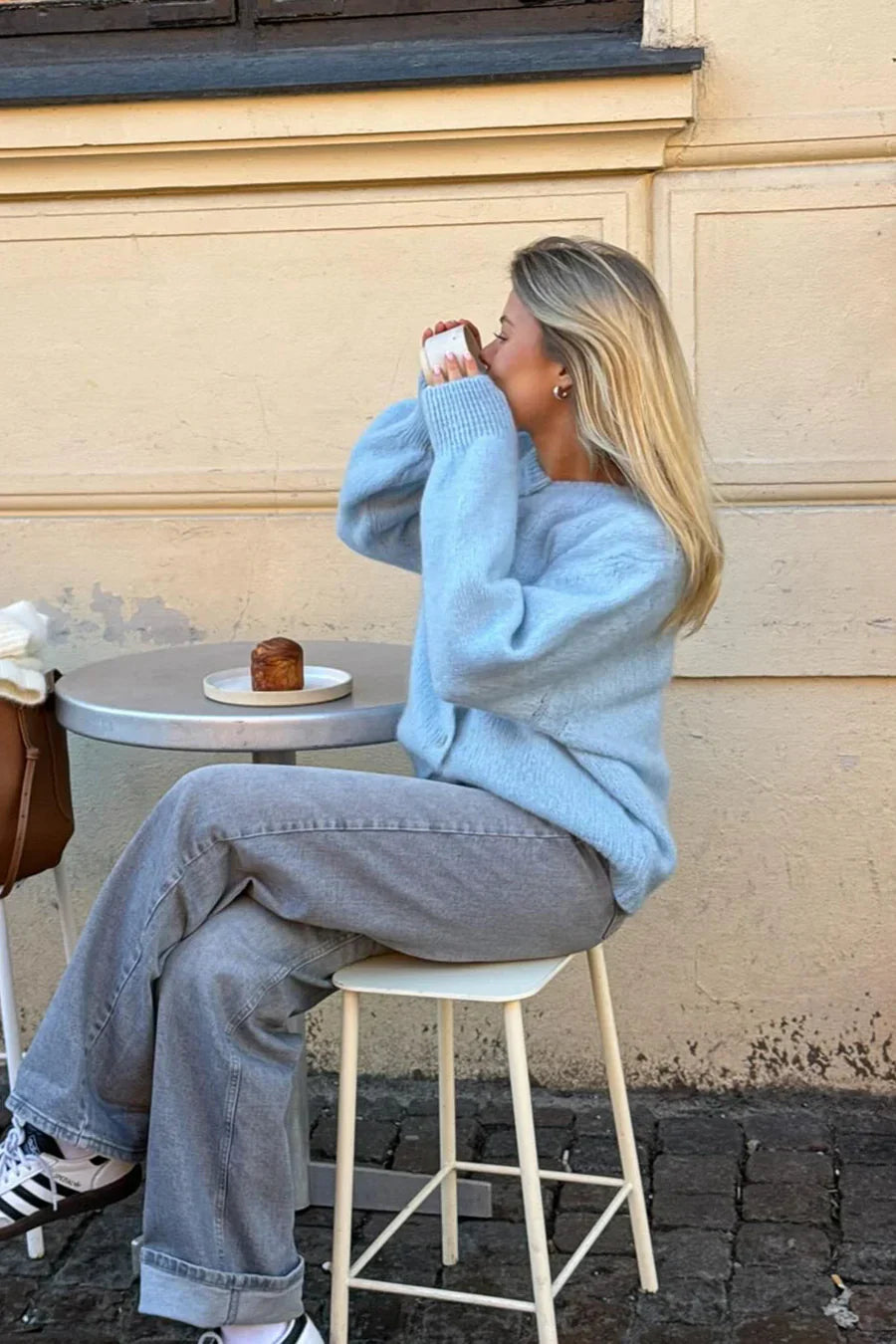 Women's Briella Casual Knitted Cardigan | Cozy Open-Front Layer
