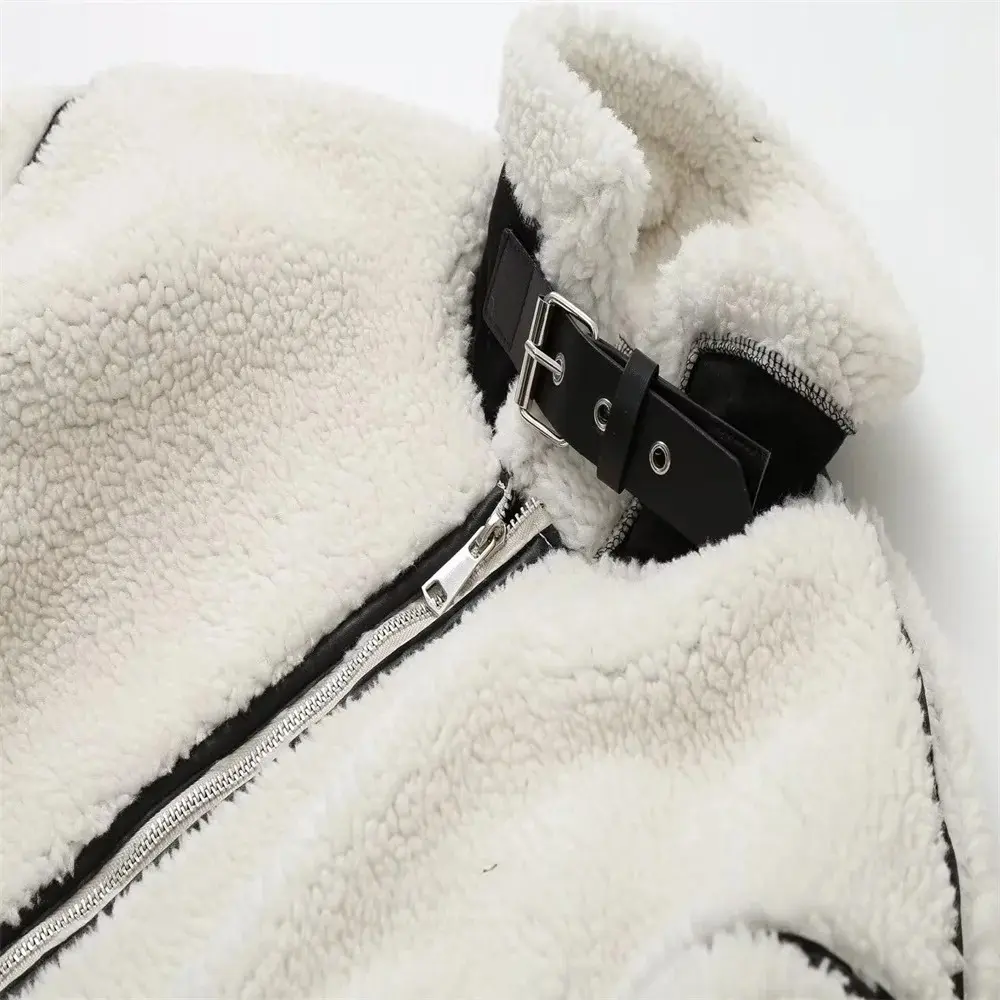 Women's Faux Fur Jacket | Cozy Plush Winter Comfort Coat