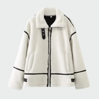 Women's Faux Fur Jacket | Cozy Plush Winter Comfort Coat