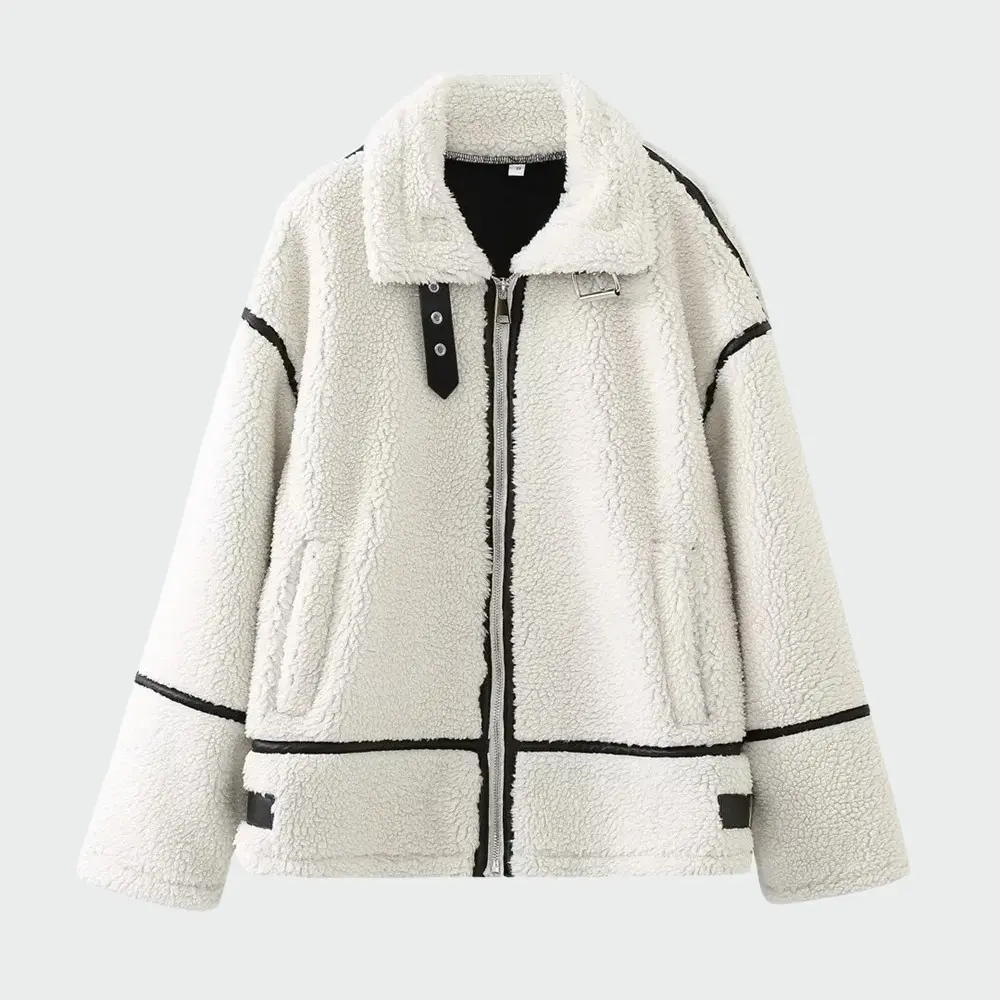 Women's Faux Fur Jacket | Cozy Plush Winter Comfort Coat