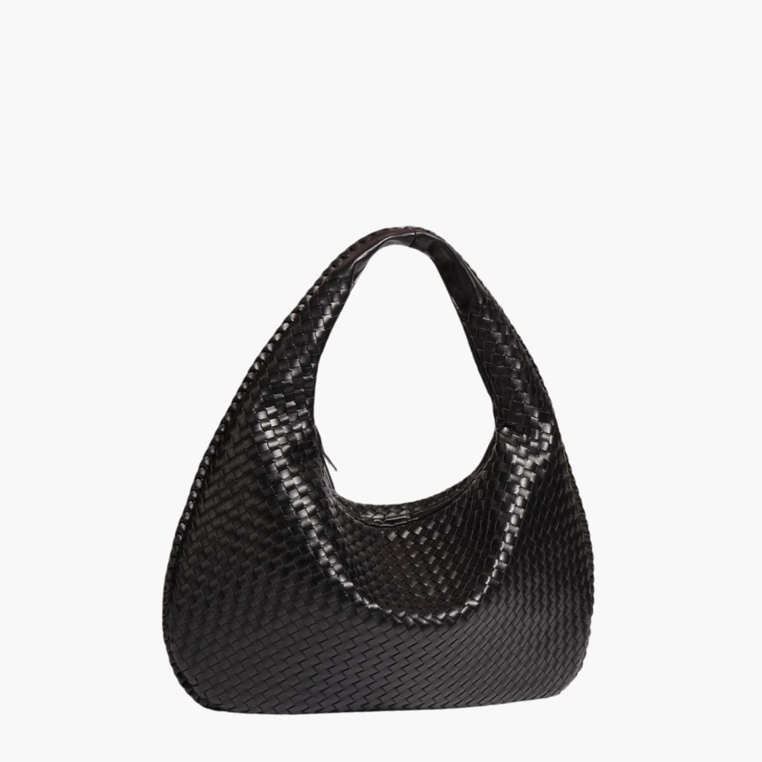 Chic Vegan Leather Hobo Bag