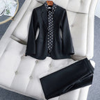Women's Classic Two-Piece Suit | Tailored Blazer & Pants