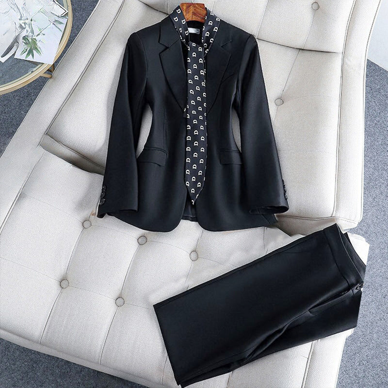 Women's Classic Two-Piece Suit | Tailored Blazer & Pants