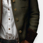 Women's Corrie Tweed Jacket | Velvet Accent Coat