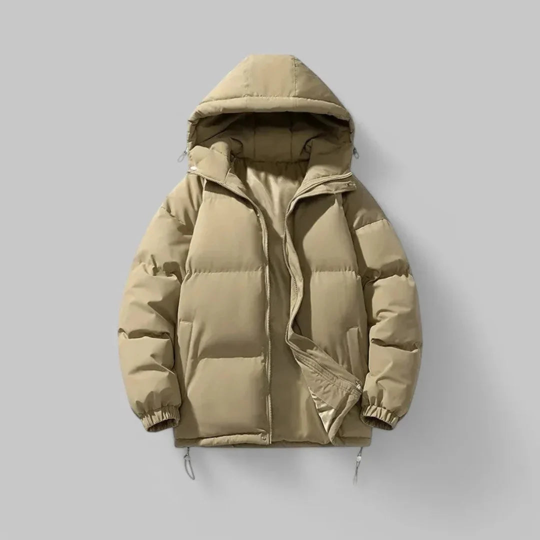 Women's Cozy Warm Hooded Puffer Jacket | Winter Insulated Coat