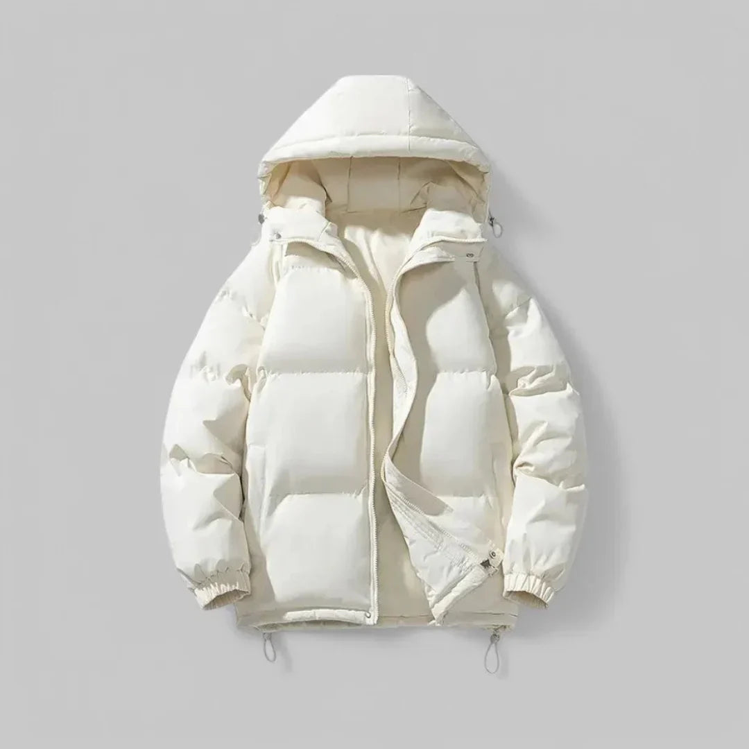 Women's Cozy Warm Hooded Puffer Jacket | Winter Insulated Coat