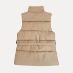 Women's Brooke Down Cotton Vest | Cozy Layering Puffer Gilet