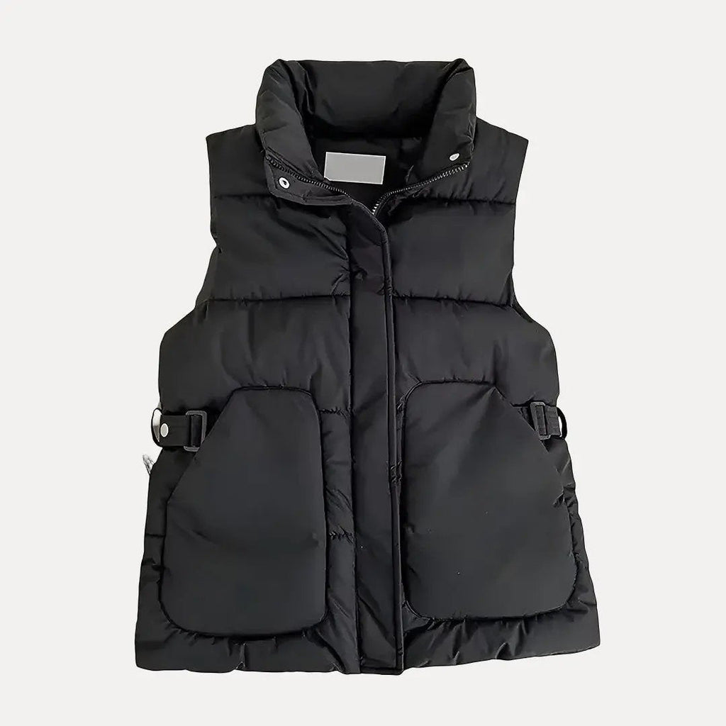 Women's Brooke Down Cotton Vest | Cozy Layering Puffer Gilet