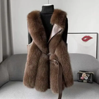 Women's Amelia Faux Fur Vest | Luxurious Sleeveless Bodywarmer