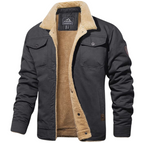 Men's Casey Fleece Bomber Jacket | Warm Winter Coat