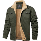 Men's Casey Fleece Bomber Jacket | Warm Winter Coat