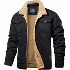 Men's Casey Fleece Bomber Jacket | Warm Winter Coat