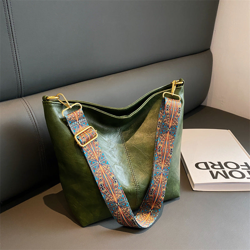 Handwoven Rattan Crossbody Bag For Everyday Travel