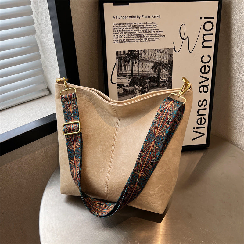 Handwoven Rattan Crossbody Bag For Everyday Travel