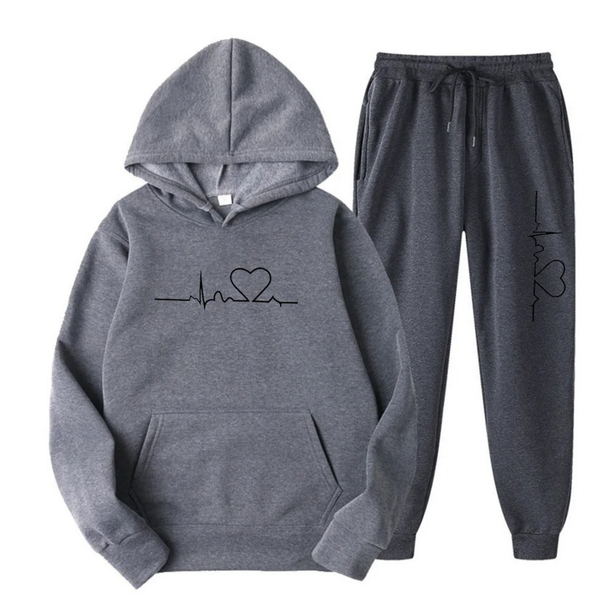 Women's Two-Piece Lounge Set | Soft Hoodie & Joggers Set