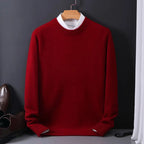 Men’s Classic Knitted Crew Neck Sweater