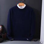 Men’s Classic Knitted Crew Neck Sweater