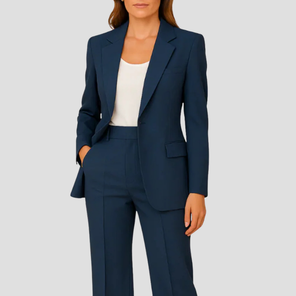 Women's Two-Piece Tailored Suit Ensemble | Summer Suit Set
